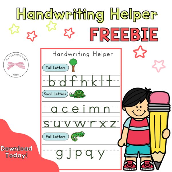 Handwriting Helper | Freebie | Letter Formation