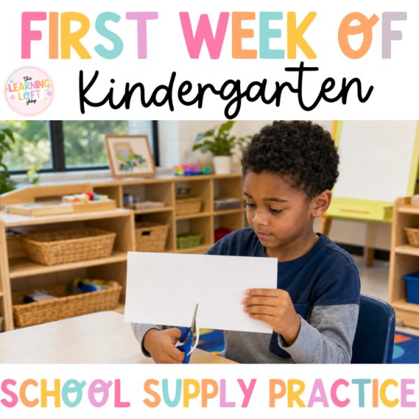 Kindergarten School Supply Practice | School Supply Expert  First Week Of School