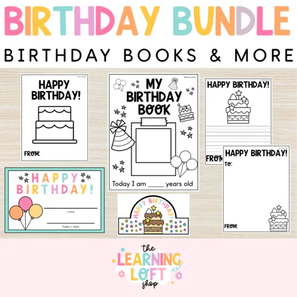 The Mini Birthday Bundle | Birthday Books | Birthday Celebration