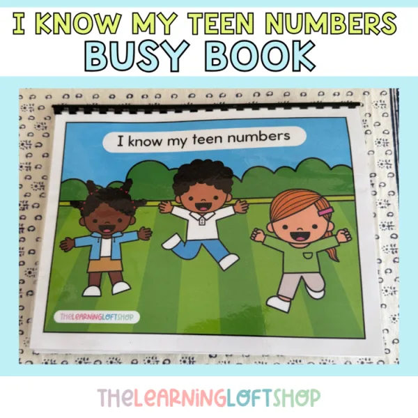 Busy Book | Numbers 1-20 | Teen Numbers | Interactive Learning Book