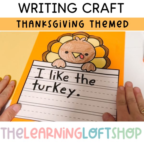 Thanksgiving | November Writing Craft | Kindergarten | First Grade