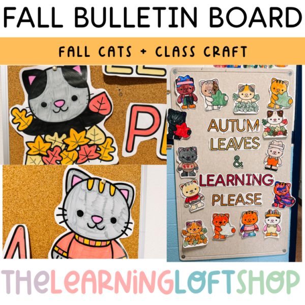 Fall Bulletin Board Craft | Cozy Fall Craft | Classroom Decor | Craft
