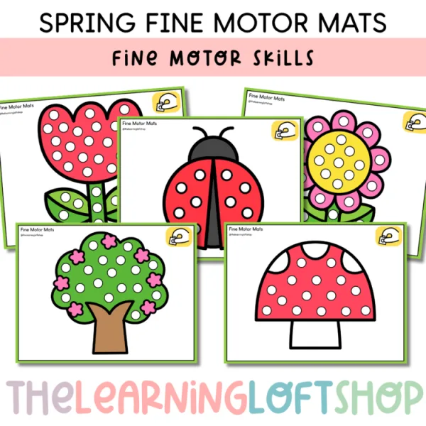 Spring Fine Motor Mats | Kindergarten & Preschool Centers