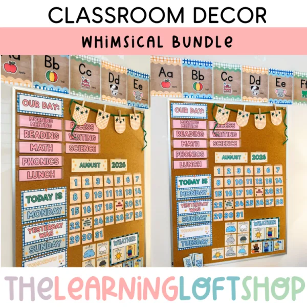Whimsical Classroom Decor | Mini Classroom Decor Bundle