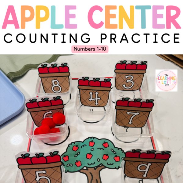 Apple Picking Numbers 1-10 Math Center | Fall Counting & Number Recognition