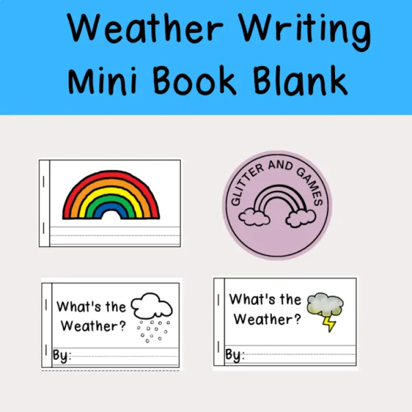 What’s The Weather Mini Book (Blank)