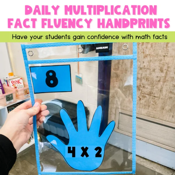 Daily Multiplication Math Facts Practice and Fluency *Active and Fun*